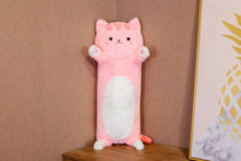 Load image into Gallery viewer, Large Cross-Border Long Three-Color Cat Plush Soft and Comfortable Toy Doll Pillow Prize Claw