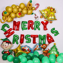 Load image into Gallery viewer, Christmas Balloon Set Latex Balloon Chain Arch KTV Christmas Decoration Balloon