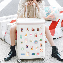 Load image into Gallery viewer, 50PCs Cute Korean Bear Graffiti Stickers Luggage Water Cup Skateboard Storage Box Waterproof Stickers