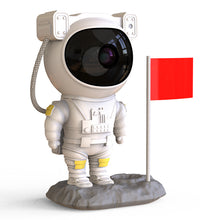 Load image into Gallery viewer, Astronaut Starry Sky Projector Laser Atmosphere Night Light Starry Sky Empty USB Plug-in Table Lamp