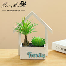 Load image into Gallery viewer, Artificial Plant Wood Combination Bonsai Home Decoration Artificial Flowers Desktop Decoration Factory Direct Sales Artificial Flower Wall Hanging