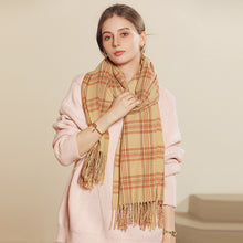 Load image into Gallery viewer, Women's Scarf Line Printed Cashmere Scarf 2023 Autumn and Winter New Scarf