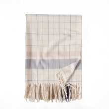 Load image into Gallery viewer, 2023 New Autumn and Winter Plaid Scarf Cashmere-like Tassel Scarf Women's Thick Warm Scarf