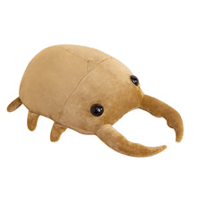 Load image into Gallery viewer, Insect Series Plush Toy Pillow Bug Japanese Rhinoceros Beetle Beetle Giraffe Shovel Large Size Prize Claw