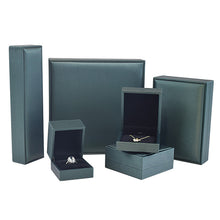 Load image into Gallery viewer, 4pcs/set Jewelry Storage Box Brushed PU Gift Ring Pendant Necklace Bracelet Holders Case with 4 boxes