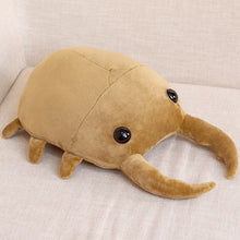 Load image into Gallery viewer, Insect Series Plush Toy Pillow Bug Japanese Rhinoceros Beetle Beetle Giraffe Shovel Large Size Prize Claw