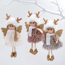 Load image into Gallery viewer, Christmas Antlers Girl Pendant Antlers Angel Ornaments Christmas Decorations Christmas Gifts Little Doll