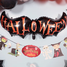 Load image into Gallery viewer, Halloween Balloon Set Cartoon Ghost Tree Balloon Arch Ghost Festival Carnival Party Layout