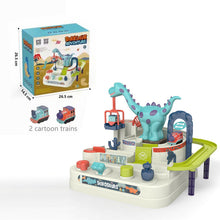 Load image into Gallery viewer, Rail Car Train Track Toys For Kids 2 To 4 Years Old Adventure Game Toy For Boy Birthday Gift Children Parking Lot Toy