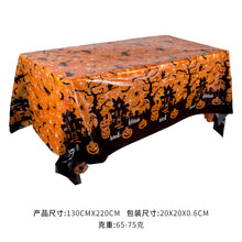 Load image into Gallery viewer, Christmas Halloween Thin Party Decoration Tablecloth Background Wall Layout