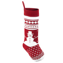 Load image into Gallery viewer, 2023 Christmas Decorations Christmas Socks Gift Bag Knitted Socks Large Christmas Socks Gift Bag Pendant