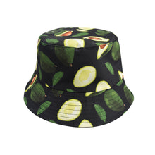 Load image into Gallery viewer, Unisex Reservible Creative Pattern Print Boonie Bucket Hat Cap Brim Outdoor Sun Safari Camping Fishing