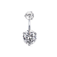 Load image into Gallery viewer, Short 5-Piece Puncture Stainless Steel Navel Stud Suit