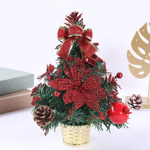Load image into Gallery viewer, Mini Christmas Tree 30cm Desktop Simulation Plant Office Decoration Christmas Decorations