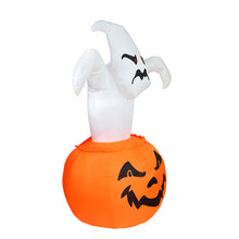 Load image into Gallery viewer, Halloween Pumpkin Lamp Wansheng Inflation Model 1.8 M Luminescent Pigment Ghost Pumpkin Garden Decoration Inflatable Model