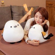 Load image into Gallery viewer, down Cotton Titmouse Bird Soft round Rolling Fat Plush Toy Pillow Cross-Border Large Size Prize Claw