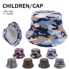 Load image into Gallery viewer, Outdoor Sun-Shade Sun Protection Children's Camouflage Bucket Hat