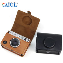 Load image into Gallery viewer, PU Leather Vintage Camera Bag Polaroid Mini Evo Vintage Camera Bag Digital Photography Leather Case
