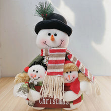 Load image into Gallery viewer, Christmas Gift Christmas Doll Christmas Family Portrait Old Man Snowman Christmas Decoration Supplies Christmas Gift
