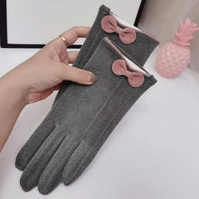 Load image into Gallery viewer, Cute Butterfly Finger Student Windproof Cycling Five Finger Touch Screen Gloves
