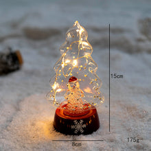 Load image into Gallery viewer, Christmas Ornament Decorative Glass Household Desk Decoration Glowing Night Lights Ins Decoration Gift