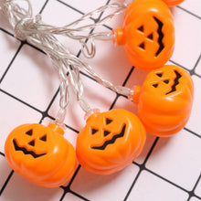 Load image into Gallery viewer, Christmas LED Pumpkin Blow Lighting Chain Halloween Ghost Easter Bar Layout Haunted House Pendant Ornament Lights