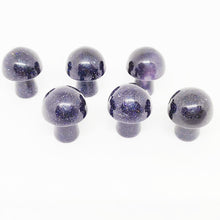 Load image into Gallery viewer, 5PCs Natural Crystal Agate Mushroom 2cm Mini Small Mushroom Crystal Crafts Micro Landscape Ornaments Decorations