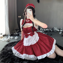 Load image into Gallery viewer, Christmas Clothing Online Red Female Anchor Suit Cosplay Sexy Rabbit Women's Costume