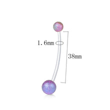 Load image into Gallery viewer, Human Body Piercing Accessories 38mm Long Brush Holder Pregnant Women Are Not Allergic to Navel