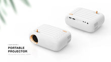 Load image into Gallery viewer, Yjmoye New Projector V1 Mini Portable HD 720P Bluetooth Wireless Same Screen Home Projector