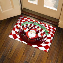 Load image into Gallery viewer, 3D Visual Vertigo Carpet Clown Door Mat Sewer Floor Mat