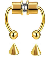 Load image into Gallery viewer, Stainless Steel Magnet Fake Nose Ring Style Supply Magnetic Nasal Splint