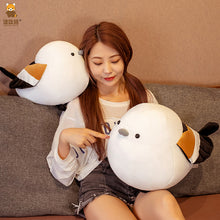 Load image into Gallery viewer, down Cotton Titmouse Bird Soft round Rolling Fat Plush Toy Pillow Cross-Border Large Size Prize Claw