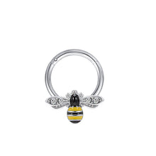 Load image into Gallery viewer, Nose Ring Seamless Ring Nasal Septum Dripping Oil Bee Ear Cartilage Ring Puncture