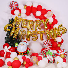 Load image into Gallery viewer, Christmas Balloon Set Latex Balloon Chain Arch KTV Christmas Decoration Balloon