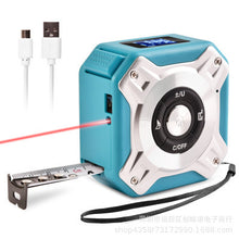 Load image into Gallery viewer, USB Rechargeable 40m Measure Digital Tape With Roll Cord Mode Laser Measure Tape High Impact Professional Measuring Tool