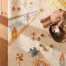Load image into Gallery viewer, Children's Room Floor Mat Thickened Bedside Blanket Cartoon Bedroom Anti-Fall Game Crawling Carpet