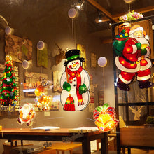 Load image into Gallery viewer, New LED Wall-Mounted Suction Lamp Christmas Shop Window Decorative Lamp Holiday Scene Layout Ambience Light
