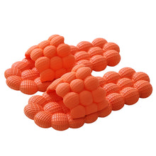 Load image into Gallery viewer, Slippers Women's Summer Indoor and Outdoor Couple Bathroom Massage TikTok Lychee Slippers Men and Women One Pedal Shoes