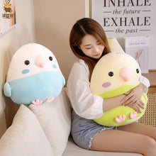 Load image into Gallery viewer, Cute down Cotton Tiger Skin Fat Parrot Ball Plush Doll Large Size Prize Claw Doll