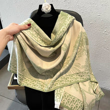 Load image into Gallery viewer, 2023 Winter New Artificial Cashmere Scarf F Letter All-Matching Long Tassel Shawl Fashion Thickened Scarf