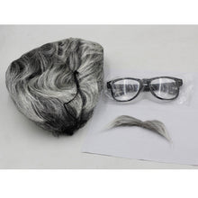 Load image into Gallery viewer, Grandma and Grandpa Role-Playing Dress-up Suit Halloween Dance Stage Play Wig Sheath Old Man Suit