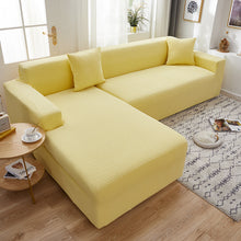 Load image into Gallery viewer, Polar Fleece Sofa Cover All-Inclusive Stretch Pure Color Thickened Modern Simple Imperial Concubine Cover Seat Cover Lazy Combination