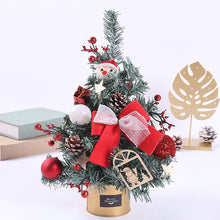 Load image into Gallery viewer, Mini Christmas Tree 30cm Desktop Simulation Plant Christmas Decorations