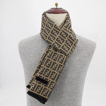 Load image into Gallery viewer, Men's New Winter Autumn and Winter Cashmere Business Jacquard Plaid Korean Foreign Trade Scarf Men