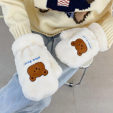 Load image into Gallery viewer, All-Inclusive Gloves Cold Protection Fleece Thickened Warmth Retention Material Plush Winter Student Couple
