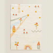 Load image into Gallery viewer, Children's Room Floor Mat Thickened Bedside Blanket Cartoon Bedroom Anti-Fall Game Crawling Carpet