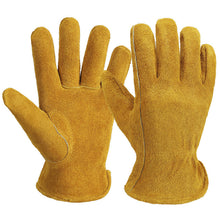 Load image into Gallery viewer, Aozhe Ozero Welding Work Gloves Direct Sales Non-Slip Fire Protection Supplies Construction Site Gloves