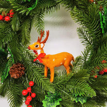 Load image into Gallery viewer, Christmas Deer Door Hanging Garland Christmas Deer Decorations