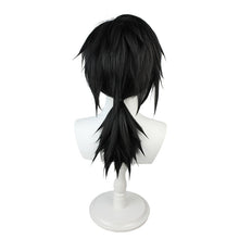 Load image into Gallery viewer, Kimetsu No Yaiba Fugang Yiyong Cos Wig Water Column Big Anti-Curling Thickened Fluffy Wig Ponytail One-Piece Hair Binding